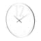 28" Multicolored Glass LED Decorative Wall Clock with Black Clocks Hands & White Numbers